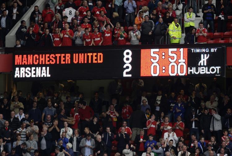 8-2. Det er 115 år siden Arsenal har tabt en kamp så stort. 