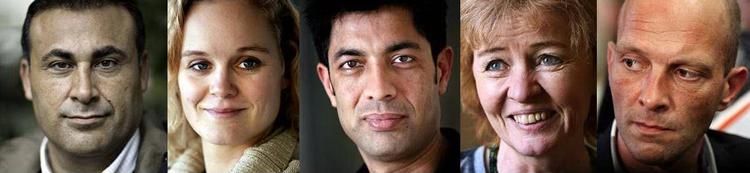 Naser Khader (K), Charlotte Dyremose, Kamel Qurechi, Pernille Frahm og Per Ørum-Jørgensen er blandt de medlemmer af folketinget, der er i fare for at ryge ud efter valget. 