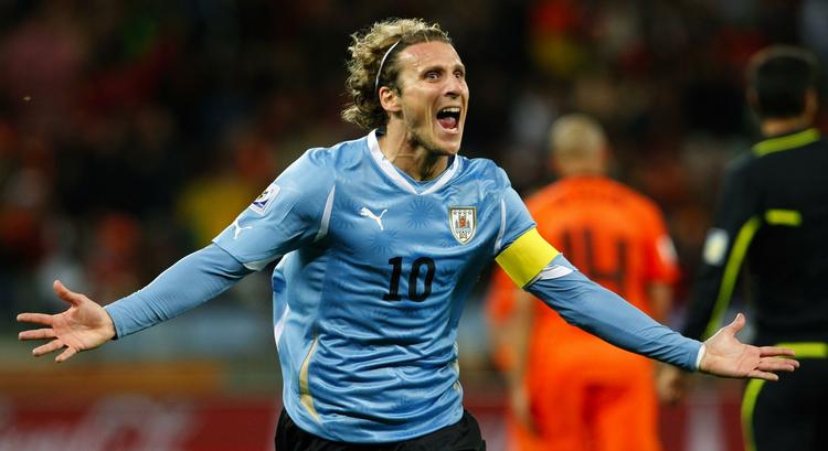 måltyv. Forlan har spillet 594 professionelle kampe og scoret i alt 243 mål. 