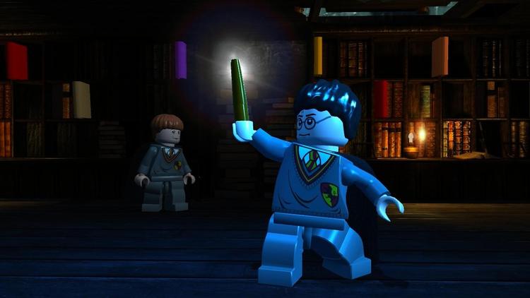 Fortryllende. Lego har taget Harry Potter under behandling både i det rene klodseunivers og i videospil, som her. 