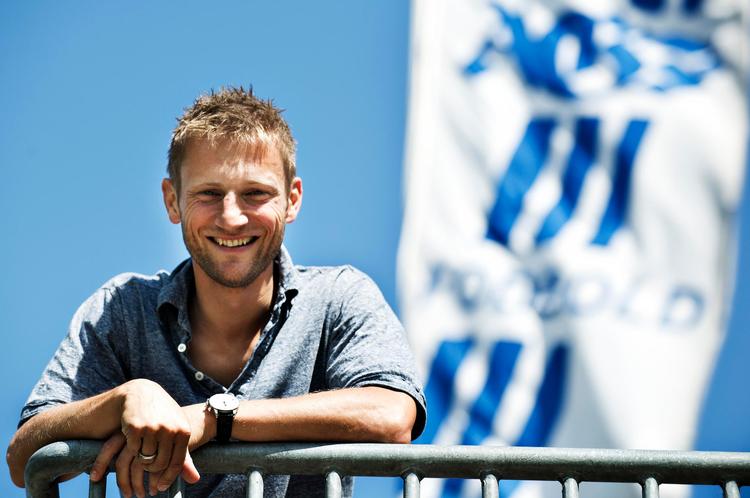 Profil. Martin Jørgensen er blevet en af de vigtigste figurer på det AGF-hold, der er vendt tilbage med stil i Superligaen. Arkivfoto: Anita Graversen 