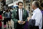 Argumenter. Brian Mikkelsen har gode nyheder med, når han skal møde flere vælgere de kommende dage. 