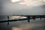 Blæst. Meteorologerne forventer vindstille i weekenden. Eneste undtagelse er i Nordjylland, som her på Grenen på Skagen, hvor der kan komme hård vind. 