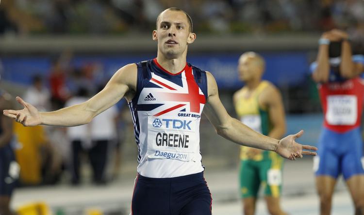 Champ. Waliseren David Greene blev den første britiske titelvinder ved dette atletik-VM - og den første hvide atlet, der vandt guld i 400 meter hæk siden italieneren Fabrizio Mori  i Sevilla i 1999. 