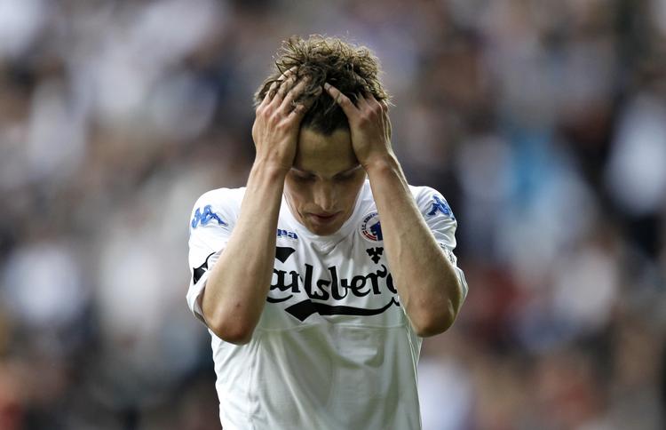 SAMMENFALD. Morten Nordstrand og de øvrige FCK'ere risikerer ikke at have den samme opbakning i Parken, som de plejer, når de spiller europæisk fodbold. 