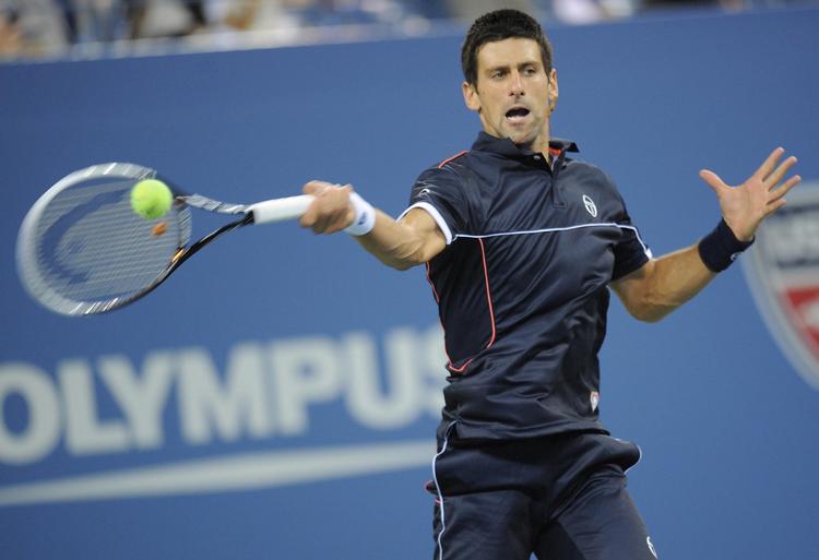 FLYVENDE. Novak Djokovic har i 2011 været verdens bedste tennisspiller. 
