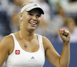 Avancement. Caroline Wozniacki spillede sig i 3. runde i US Open efter suveræn sejr over useedet hollænder. 