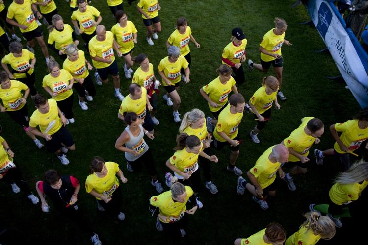 REKORD. Mens DHL-løberne satte ny rekord, kæmper også løbsdirektør Dorte Vibjerg om at nå sit eget mål: Deltagelse ved OL i London. 