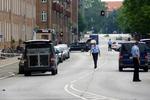 DRABSSAG. Politiet har afspærret et område omkring Vesterfælledvej i København, hvor en kvinde er fundet dræbt. 