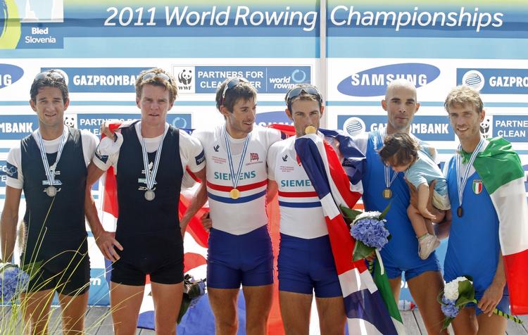 danskerløst. I letvægtsdobbeltsculler blev medaljerne vundet af New Zealand, Storbritannien og Italien. 