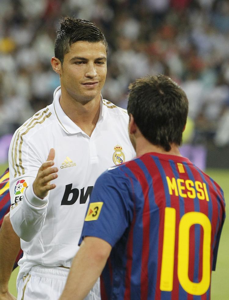 respekt. Forholdet mellem Ronaldo og Messi er knapt så anstrengt som deres klubbers. 