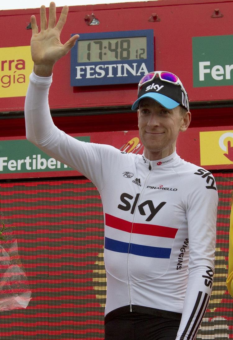 afsked. Efter 15. etape måtte Bradley Wiggins vinke farvel til førertrøjen i Vueltaen. 