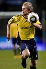 Undskyld. Hollænderen, der tidligere har spillet for Brøndby, fortryder hændelsen mod Hobro. 