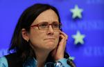 Grænsekontrol. Cecilia Malmström afviser at kommentere kontroversiel historie fra tysk avis. 