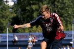 SPYDSPIDS. Forhåbentlig er der mål i Nicklas Bendtners hoved i dag. 