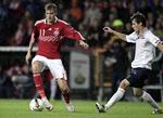 MÅLSCORER. Nicklas Bendtner var om nogen manden bag Danmarks sejr over Norge. 