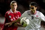 KAPTAJNEN. Daniel Agger (tv) var skræmmende stærk i opgøret mod Norge. 