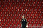 vraget. Anders Lindegaard måtte se kampen mod Norge fra Parkens tribuner. 