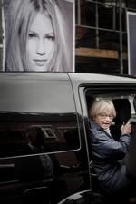 Turné. Pia Kjærsgaard førte i går valgkamp i Hellerup inden debatten på DR2. 