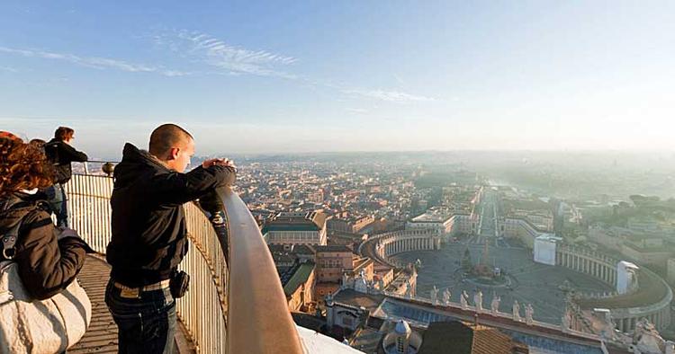 ROM. Alle bør opleve udsigten fra Peterskirken bare én gang i livet. 