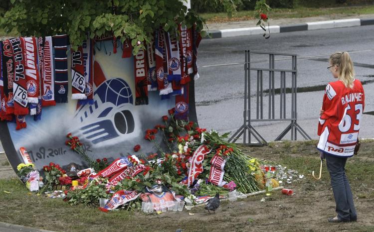 SORG. Ulykken i Jaroslavl vækker sorg i hele ishockeyverdenen. 