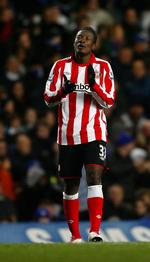 Exit. Sunderland og Asamoah Gyan er blandt dem, der ikke længere kan håbe på en samlet trimuf i den engelske liga cup. 