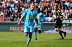 matchvinder. Med sit tredje i denne sæson og 33. Superligamål i alt blev 35-årige Nicolai Stokholm matchvinder for FC Nordsjælland. 