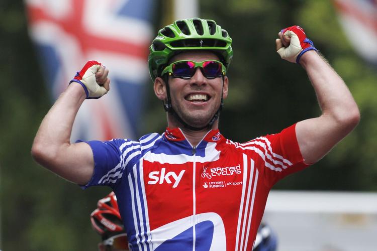 spurtsejr. 1. etape af Storbritannien Rundt gav spurtsejr til Mark Cavendish. 