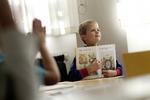 Reportage fra kristendomstime i 1. klasse
