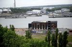 TERRORMÅL? Kunsthallen Röda Sten, hvor Lars Vilks planer om at være med i en fernisering kan have ført til en planlagt terroraktion. 
