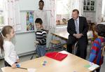 Visit. Lars Løkke Rasmussen har selv været ude at besøge en folkeskole i valgkampen. Det skete i sidste uge i Aalborg. 