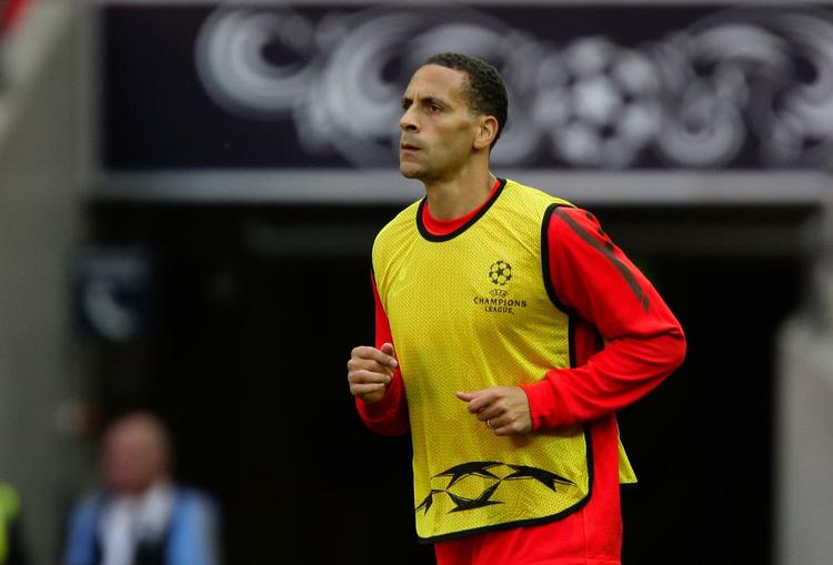 SKADET. Rio Ferdinand kommer ikke til at styre Manchester Uniteds forsvar i første runde af Champions League. 