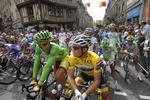 Titelbejlere. Philippe Gilbert (t.v.) og THor Hushovd (t.h.) er blandt de fremtrædende favoritter ved VM-løbet i Nordsjælland 25. september. 