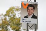 Ups. Børn ned til 8 år blev sendt på gaden for at dele valgmaterialer ud, for Venstres kandidat i København Jan E. Jørgensen. 