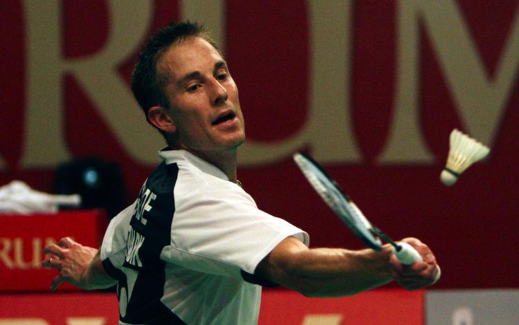 RUSTEN. Peter Gade havde visse startvanskeligheder i sin førstekamp ved China Open. 