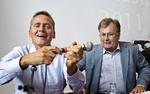 Blå. Vælgermøde på Rungsted Gymnasium med Anders Samuelsen fra Liberal Alliance, Claus Hjort Frederiksen fra Venstre. 
