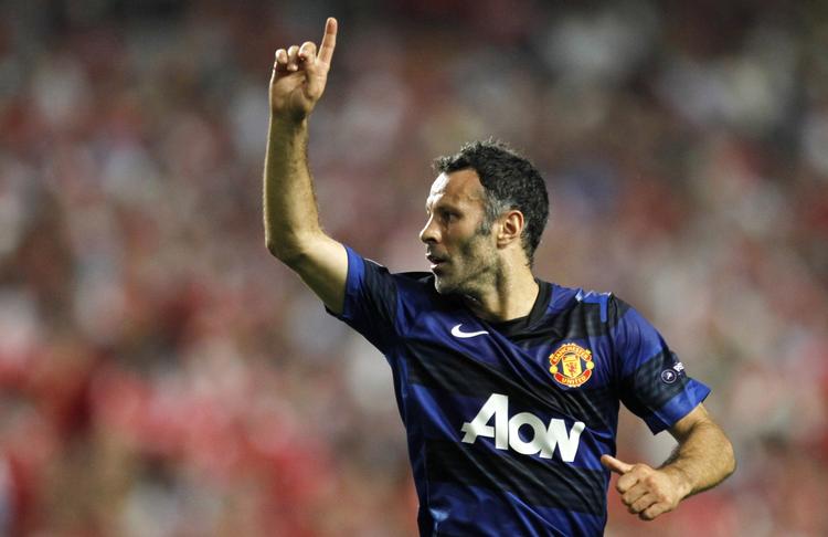 rekord. I 16 europæiske sæsoner har Ryan Giggs scoret for Manchester United. 