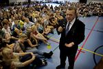 Lars Løkke Rasmussen (V) på Virum Gymnasium