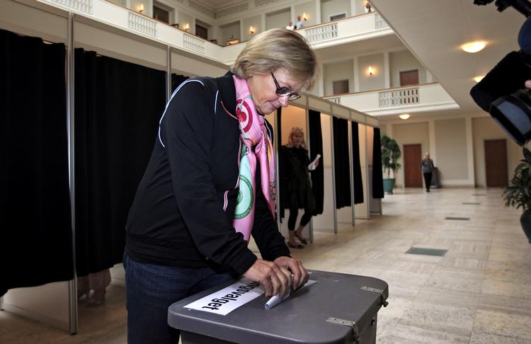 Veteran. Pia Kjærsgaard er på valg på 12. gang. 