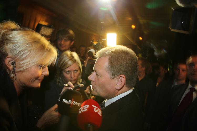 Partileder. Vi har fået øretæver, erkendte Lars Barfoed tidligere på aftenen. 