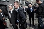 Kandidater. Både Mogens Lykketoft (t.v.) og Morten Bødskov (forrest) stiller op i Københavns Omegns Storkreds. Under valgkampen var de sammen til mindehøjtidelighed for ofrene for terrorangrebet 11. september 2001. 