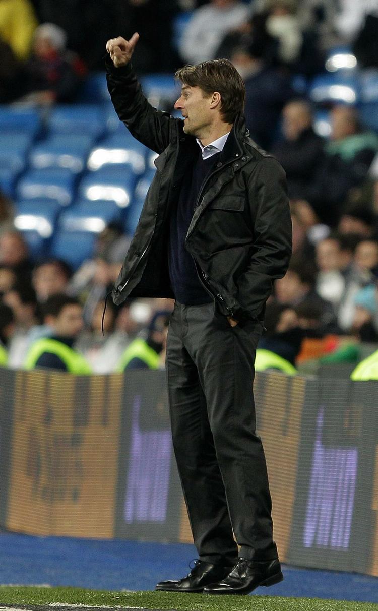 Beslutsom. Michael Laudrup er i øjeblikket ansat i Real Mallorca, hvor han har kontrakt til sommeren 2012. 