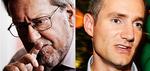 Drama. Kulturminister Per Stig Møller og det unge konservative håb Rasmus Jarlov kæmper om den samme plads i Folketinget. 