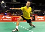 UDE. Peter Gade var seedet til en finaleplads i Kina, men røg ud i semifinalen. 