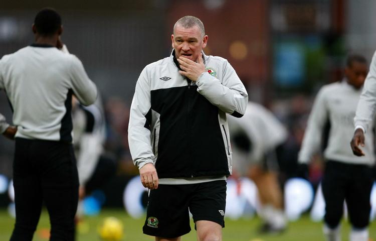 UDSAT. John 'Faxe' Jensen og hans manager Steve Kean har endnu ikke formået at skabe resultater med Blackburn. 
