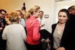 Optælling. Der var højt humør hos Socialdemokraterne morgenen efter valget, men både Helle Thorning-Schmidt og Mette Frederiksen (t.h.) må notere sig en tilbagegang. 