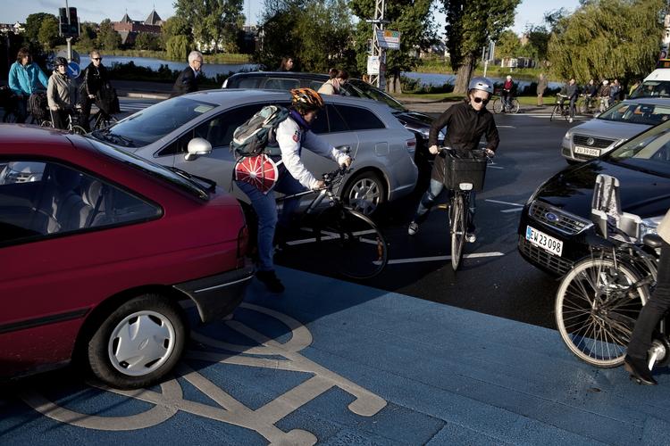 Trafikkaos. VM i cykling afvikles i denne uge i Indre By med trafikale udfordringer til følge. Er det for meget? Deltag i debatten. 