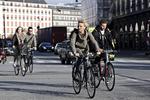 Udramatisk. Cyklister og bilister har taget de mange afspærringer i København med sindsro. 