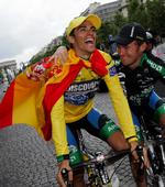 Genforenet. Paulinho (t.h.) har i flere sæsoner kørt på hold med alberto Contador. Også i 2007, hvor spanieren vandt sin første Tour. 