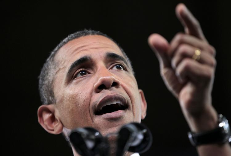 Fremlæggelse. »Vi kan ikke spare os ud af hullet«, siger Obama. 